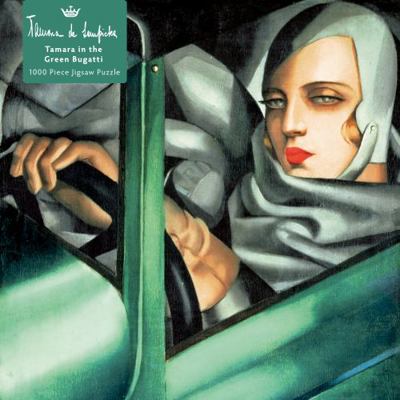 Adult Jigsaw Puzzle Tamara de Lempicka: Tamara in the Green Bugatti, 1929: 1000-piece Jigsaw Puzzles