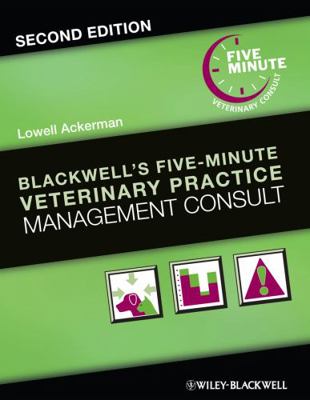 Five-Minute Vet Practice Manag 1118529243 Book Cover