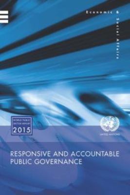 World Public Sector Report: 2013: Responsive an... 9211231965 Book Cover