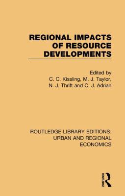 Regional Impacts of Resource Developments 1138102156 Book Cover