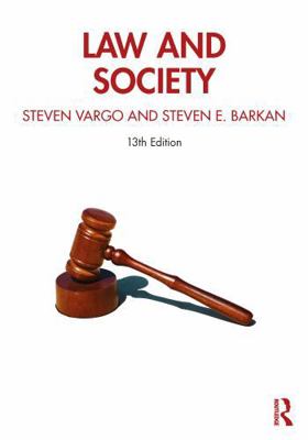 Law and Society 1032986875 Book Cover