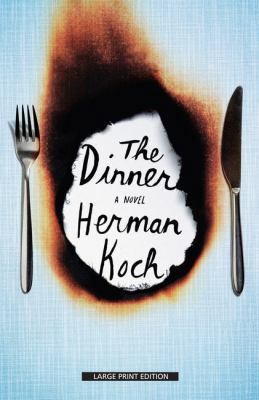 The Dinner [Large Print] 1594137188 Book Cover