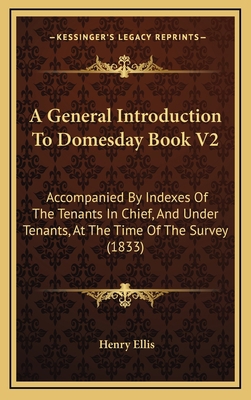 A General Introduction To Domesday Book V2: Acc... 1164811223 Book Cover