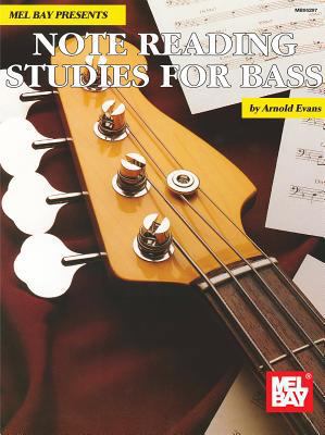 Note Reading Studies for Bass 0786602473 Book Cover