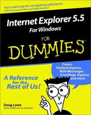 Internet Explorer 5.5 for Windows for Dummies 0764507389 Book Cover