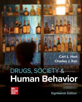 DRUGS,SOCIETY,+HUMAN BEHAVIOR (LL) 1264170254 Book Cover