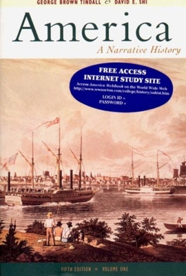 America : A Narrative History 0393973336 Book Cover