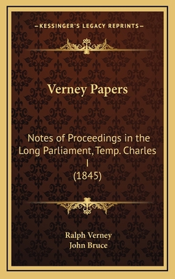 Verney Papers: Notes of Proceedings in the Long... 1167273788 Book Cover