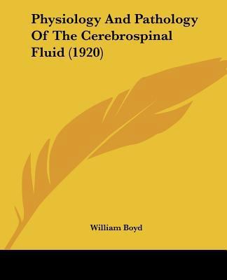 Physiology And Pathology Of The Cerebrospinal F... 1437078214 Book Cover