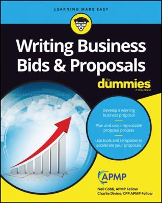 Writing Business Bids and Proposals for Dummies 1119174325 Book Cover