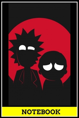 Rich and Morty notebook - best gift for Rich and Morty lovers: 6x9 inch, 120 pages, blank line, notepad, journal, Rich and Morty notebook, Rich and Morty office supplies
