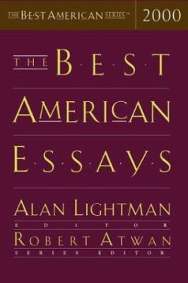 The Best American Essays 2000 0618035788 Book Cover