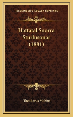 Hattatal Snorra Sturlusonar (1881) [Hebrew] 1165499444 Book Cover