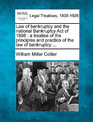 Law of bankruptcy and the national Bankruptcy A... 1240089074 Book Cover