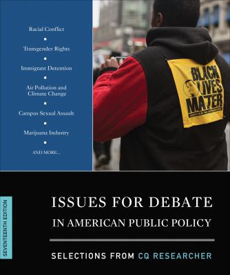Issues for Debate in American Public Policy: Se... 1506347150 Book Cover