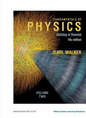 Fundamentals of Physics Volume 2 Custom 10th Ed... 1118959515 Book Cover