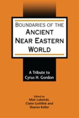 Boundaries of the Ancient Near Eastern World 1850758719 Book Cover