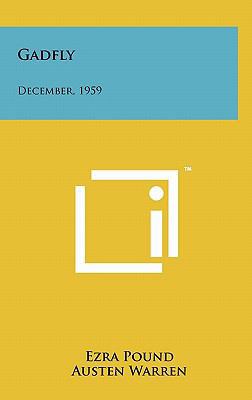 Gadfly: December, 1959 1258019752 Book Cover