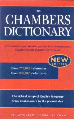 The Chambers Dictionary 055014000X Book Cover