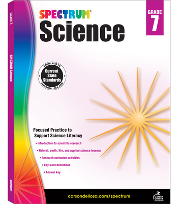 Spectrum Science, Grade 7: Volume 59 B000P3RHUS Book Cover