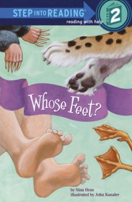 Whose Feet? 0375926232 Book Cover