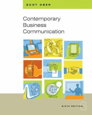 Contemporary Business Communication 0618472525 Book Cover