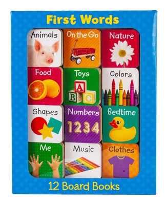 First Words (12 Board Book Set) 1640309489 Book Cover