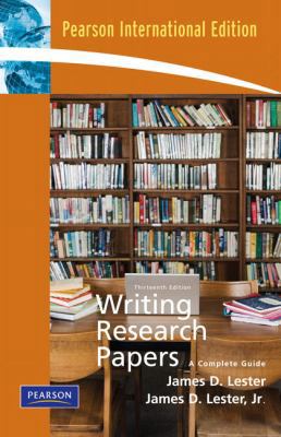 Writing Research Papers: A Complete Guide 0205699138 Book Cover