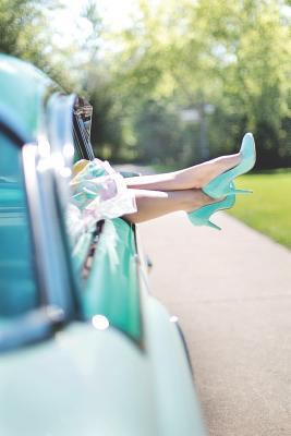 1950s Americana Rockabilly Girl Graph Paper: Fo... 1798757427 Book Cover