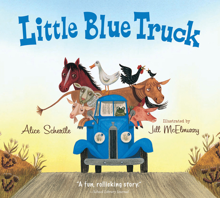 Little Blue Truck Board Book 0544568036 Book Cover