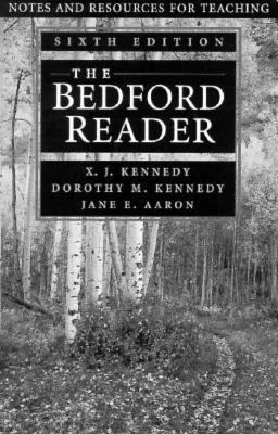 The Bedford Reader 0312144873 Book Cover