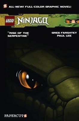 Ninjago Graphic Novels 3: Rise of the Serpentine 0606261427 Book Cover