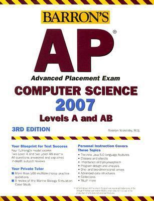 Barron's AP Computer Science, 2007-2008: Levels... 0764134876 Book Cover