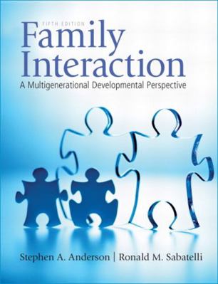 Anderson: Family Interaction_5 0205710832 Book Cover