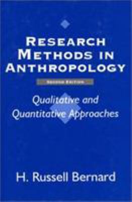 Research Methods in Anthropology: Qualitative a... 0803952457 Book Cover
