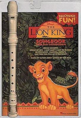 The Lion King [With Recorder] 0793532302 Book Cover