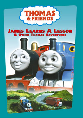 Thomas & Friends: James Learns a Lesson B0007WQGQ8 Book Cover