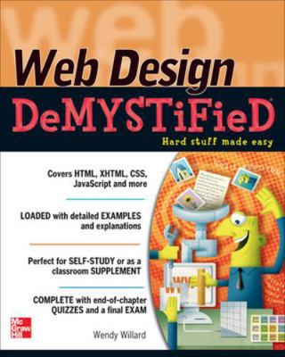Web Design DeMYSTiFieD 0071748016 Book Cover