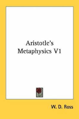 Aristotle's Metaphysics V1 1432568752 Book Cover