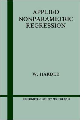 Applied Nonparametric Regression B007YZYSSY Book Cover