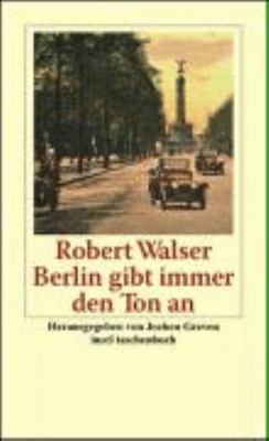 Berlin gibt imer den Ton an (German Edition) [German] 345834912X Book Cover