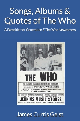 Songs, Albums & Quotes of The Who: A Pamphlet f... B0DVRJV742 Book Cover