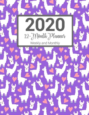 2020 12-Month Planner Weekly and Monthly: Purpl... 1700064231 Book Cover