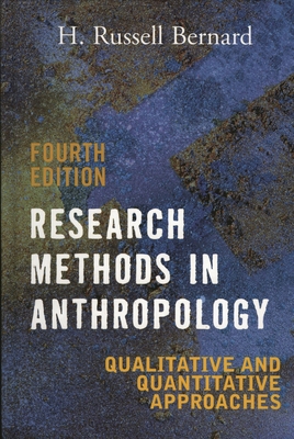 Research Methods in Anthropology: Qualitative a... 0759108684 Book Cover