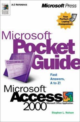 Microsoft Pocket Guide to Microsoft Access 2000 0735610665 Book Cover