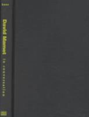 David Mamet in Conversation (THEATER: THEORY/TE... 0472097644 Book Cover