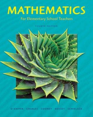 Mathematics for Elementary School Teachers (4th... 0321448049 Book Cover