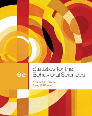 Statistics for the Behavioral Sciences 1111830991 Book Cover