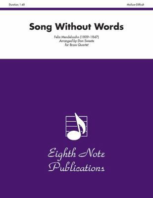 Song Without Words: Score & Parts 1554729440 Book Cover