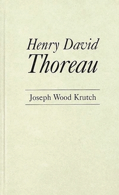 Henry David Thoreau 0837165873 Book Cover